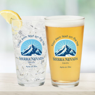 Sierra Nevada Spain España ski resort drinks beer Glass