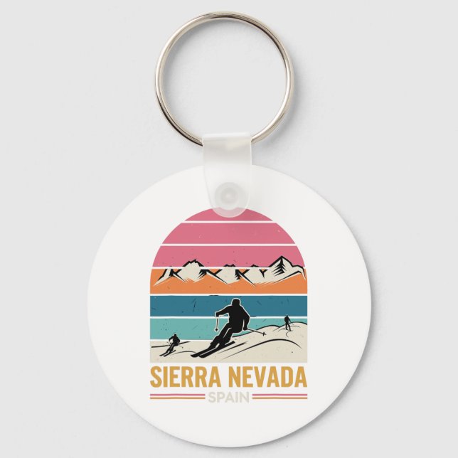 Sierra Nevada Spain  Keychain (Front)
