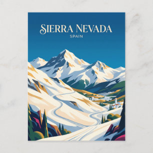Sierra Nevada Spain Postcard