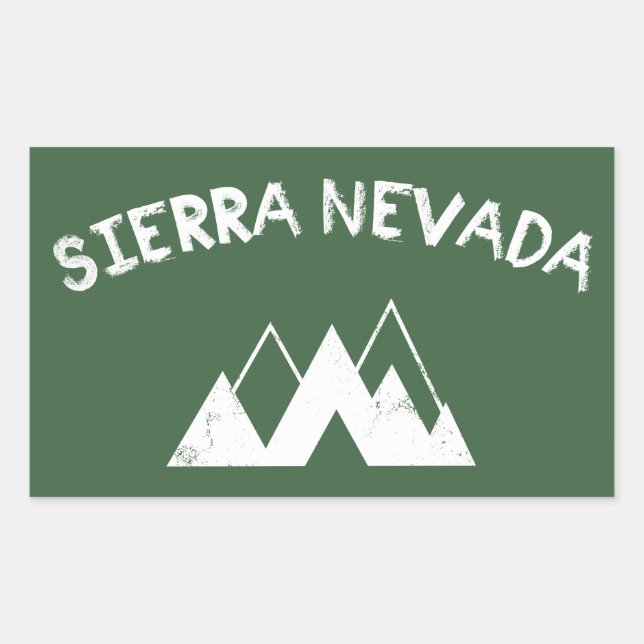 Sierra Nevada Sticker (Front)