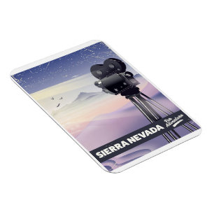 Sierra Nevada Travel poster Magnet