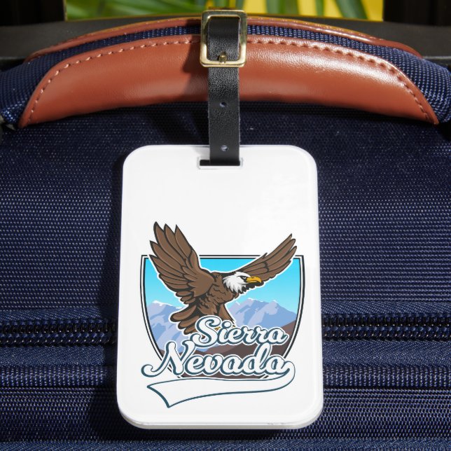 Sierra Nevada USA logo Luggage Tag (Front Insitu 2)