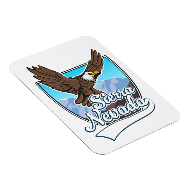 Sierra Nevada USA logo Magnet (Right Side)