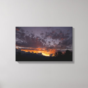 Sierra Sunset 1 Wrapped Canvas Print