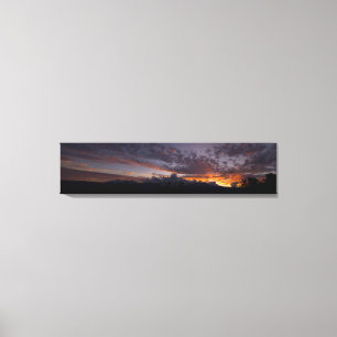 Sierra Sunset Wrapped Canvas Print