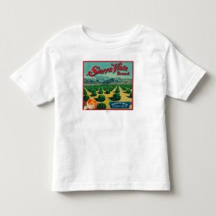 Sierra Vista Brand Citrus Crate Label Toddler T-shirt