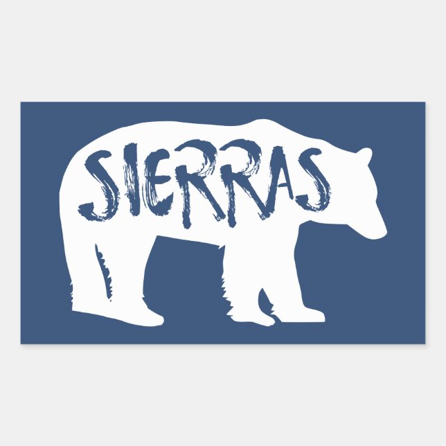 Sierras Bear Sticker (Front)