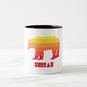 Sierras Bear Two-Tone Coffee Mug