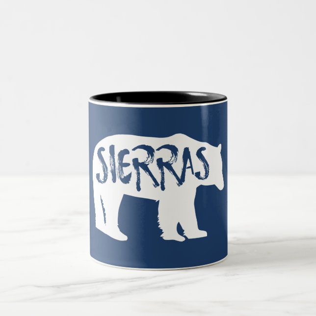 Sierras Bear Two-Tone Coffee Mug (Center)