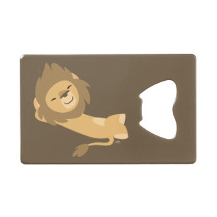 Siesta! Cute Cartoon Lion Wallet Bottle Opener