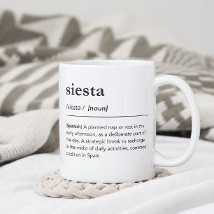 Siesta definition spanish words in english coffee mug