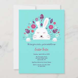 Siesta Easter Bunny Invitation