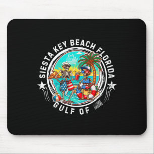Siesta Key Beach Florida Men And Women Mouse Pad