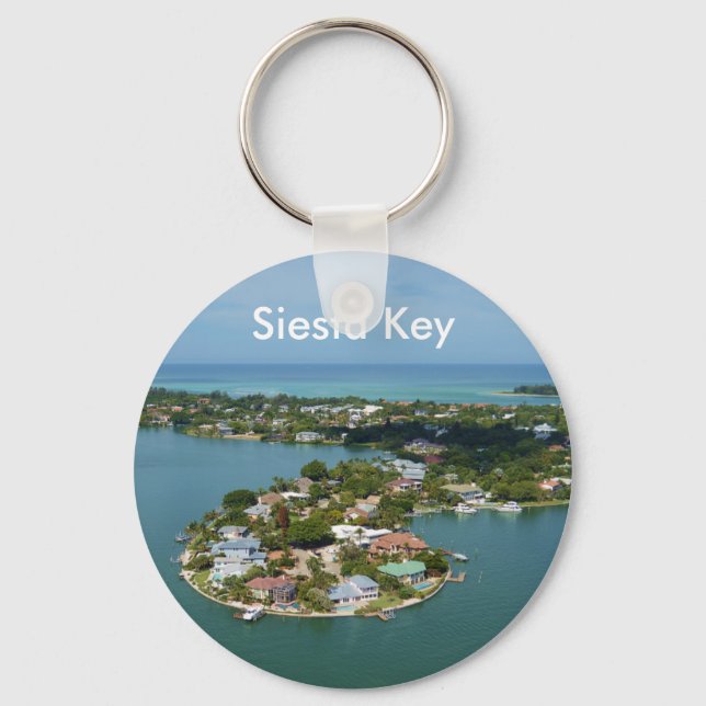 Siesta Key, Florida Keychain (Front)
