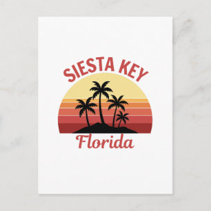 Siesta Key Florida Postcard