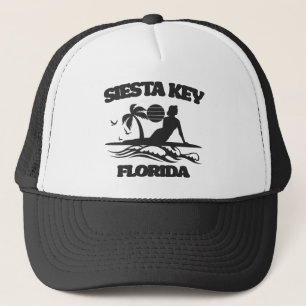 Siesta Key Florida  Trucker Hat