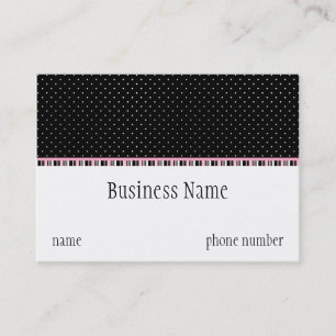 Siesta Motel Chubby Business Card