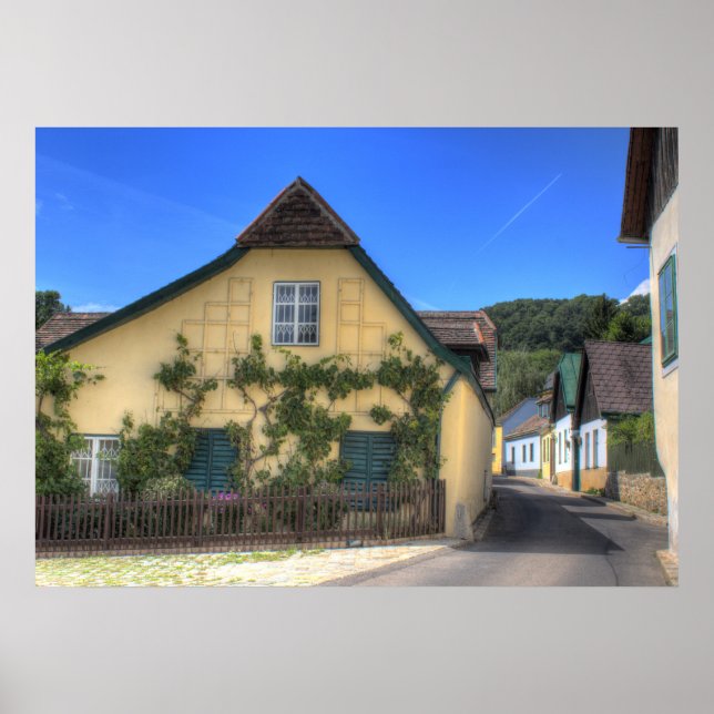 Sievering Vienna Austria Poster (Front)