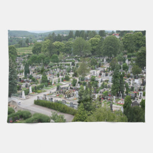 Sieveringer Friedhof Kitchen Towel