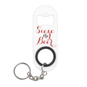 Sieze the Beer with Your Name Mini Mini Bottle Opener