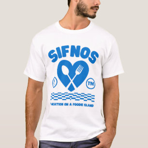 Sifnos (Greece) : vacation on a foodie island T-Shirt