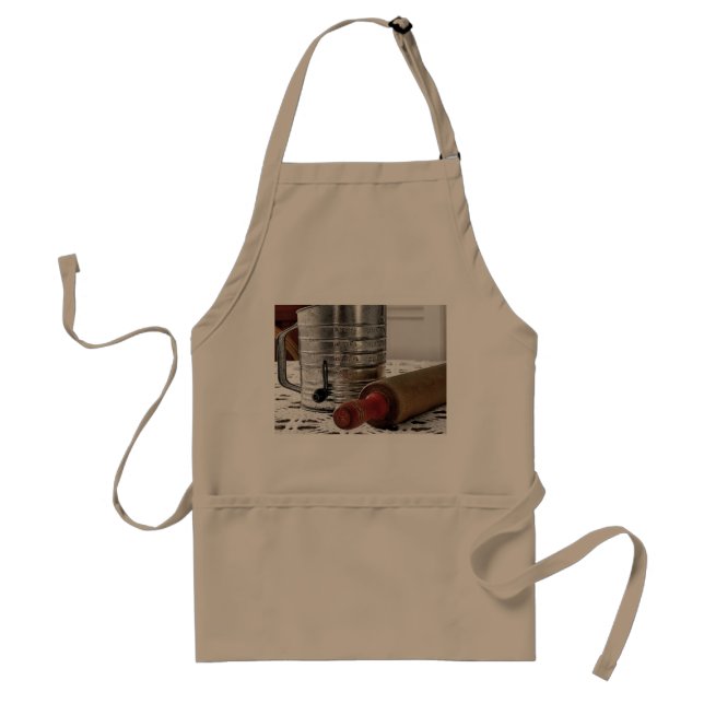 Sifter and Rolling Pin Apron (Front)
