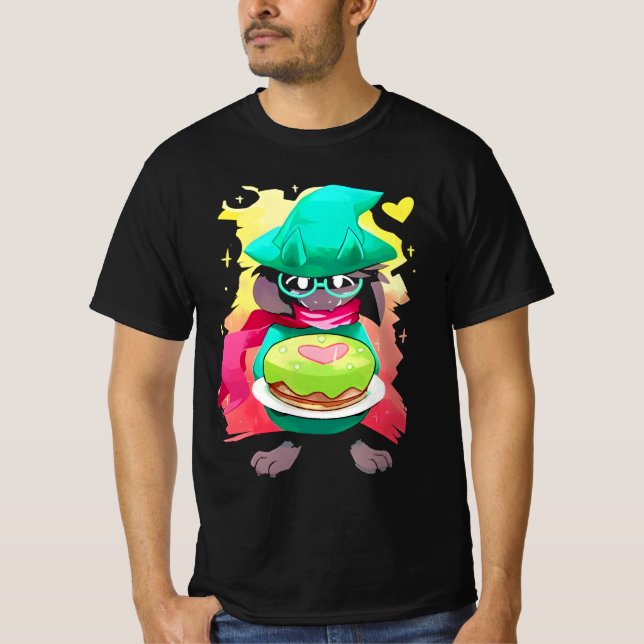 " Sifyro Deltarune Ralsei Cake" T-Shirt (Front)