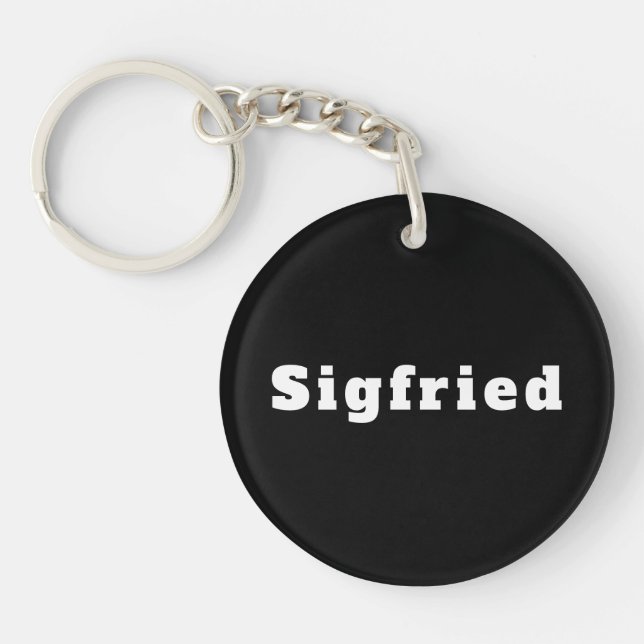 Sigfried Keychain (Front)