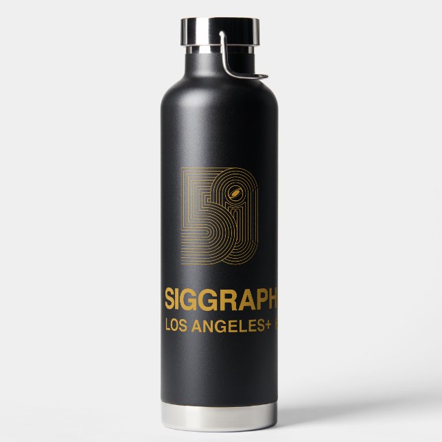 SIGGRAPH 2023 Bouteille d'eau en cuivre (Droite)