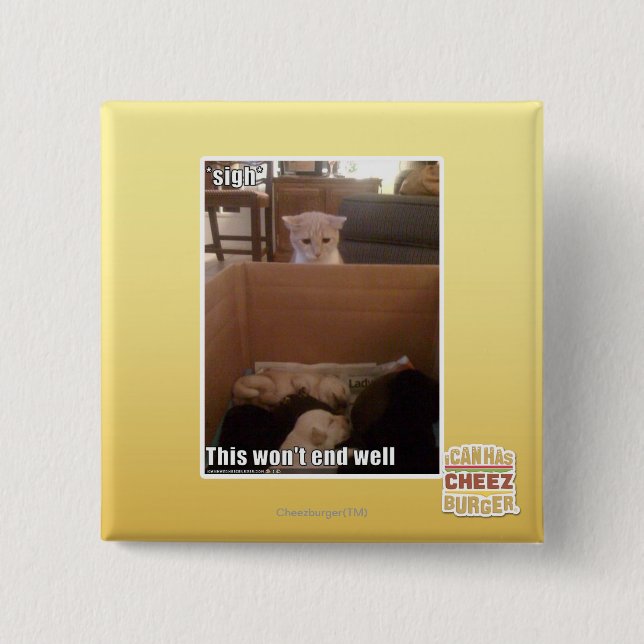 sigh 2 inch square button (Front)