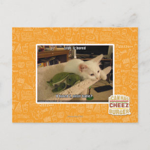 Sigh. Iz bored Postcard