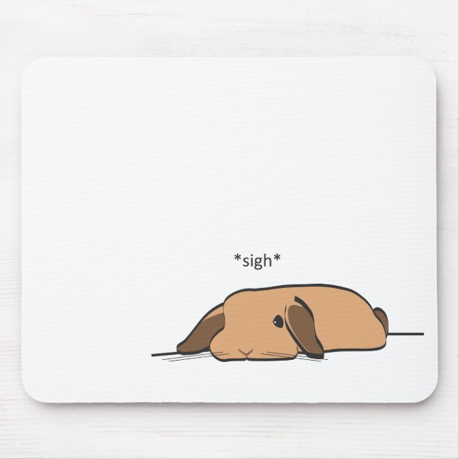 SIGHING LOP MOUSE PAD (Front)