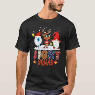 Sight Squad Gnome Reindeer Santa Christmas Optomet T-Shirt