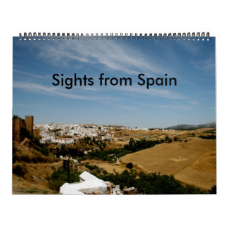 Sights from Spain Calendar