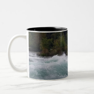 Sightseeing at Niagara Falls Two-Tone Coffee Mug