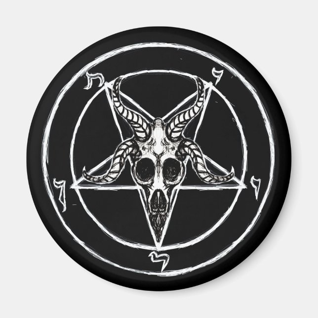 Sigil of Baphomet magnet (Front)