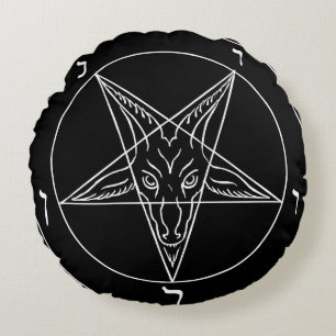 Sigil of Baphomet Round Pillow
