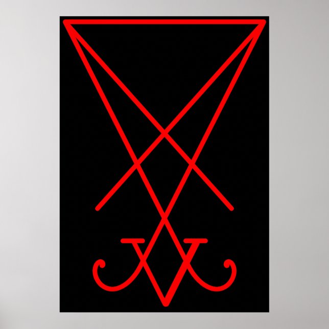 Sigil of Lucifer Poster (Front)