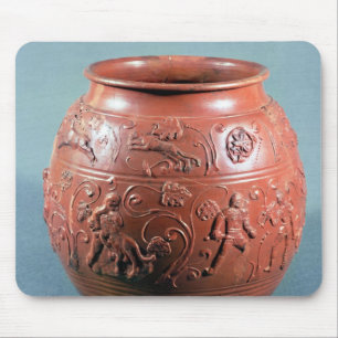 Sigillated pot, from Lezoux, Puy-de-Dome Mouse Pad