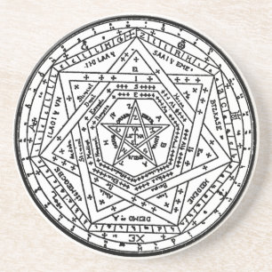 Sigillum Dei Aemeth (The sigil of Dei Ameth, Seal Coaster
