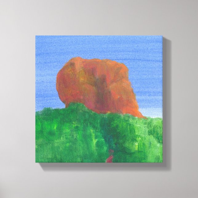 Sigiriya Rock Canvas Print (Front)