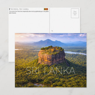 Sigiriya, Sri Lanka Travel Postcard