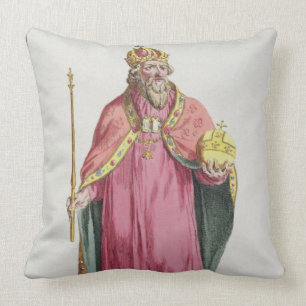 Sigismund (1368-1437) Holy Roman Emperor (1433-37) Throw Pillow