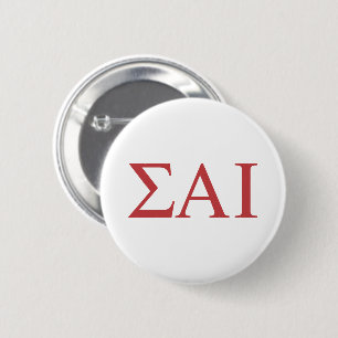 Sigma Alpha Iota Greek Letters 2 Inch Round Button