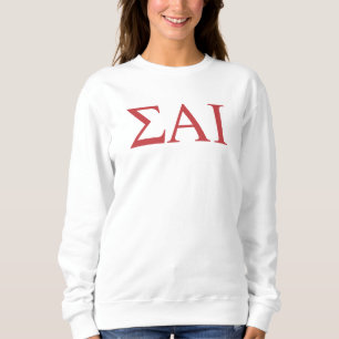 Sigma Alpha Iota Greek Letters 9 Sweatshirt