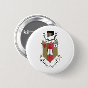 Sigma Alpha Iota Music Fraternity Crest 2 Inch Round Button