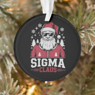 Sigma Claus Cool Père Noël Christmas Rizz Rizzler
