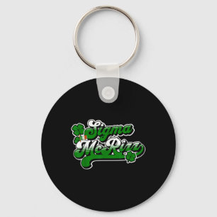 Sigma Mcrizz Funny St Patricks Day Irish Quote Gen Keychain