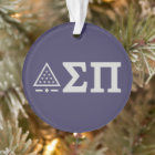 Sigma Pi Fraternité Lettres grecques Star Triangle