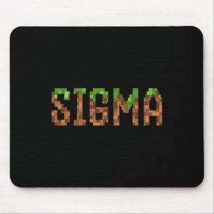 Sigma - Retro Video Game Pixel Art 8-bit Pc Gamer  Mouse Pad